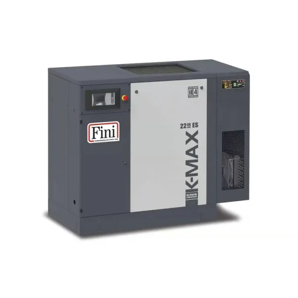 FINI K-MAX ROTARY SCREW AIR COMPRESSOR 22kW WITH DRYER WITH DRYER