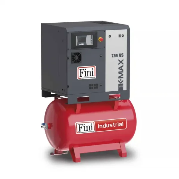 FINI K-MAX DV VARIABLE SPEED ROTARY SCREW AIR COMPRESSOR 7.5kW 270LT