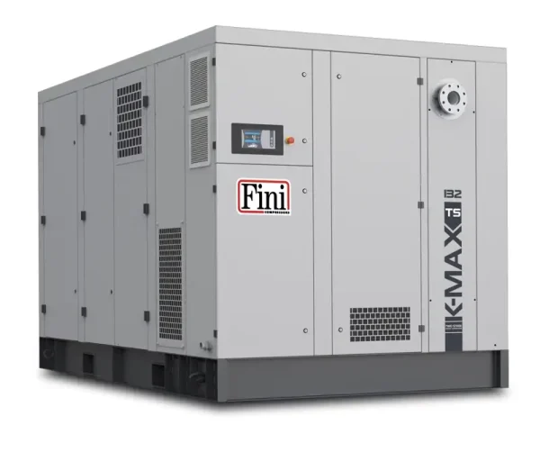FINI K-MAX TS TWIN ROTARY SCREW AIR COMPRESSOR 132-08 VS VARIABLE SPEED