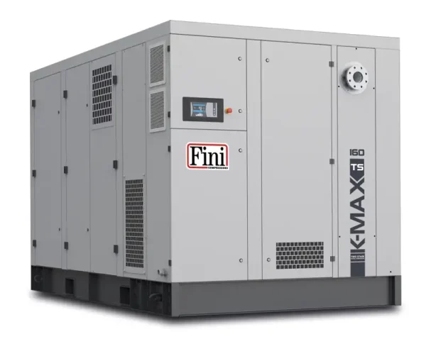 FINI K-MAX TS TWIN ROTARY SCREW AIR COMPRESSOR 160-08 VS VARIABLE SPEED