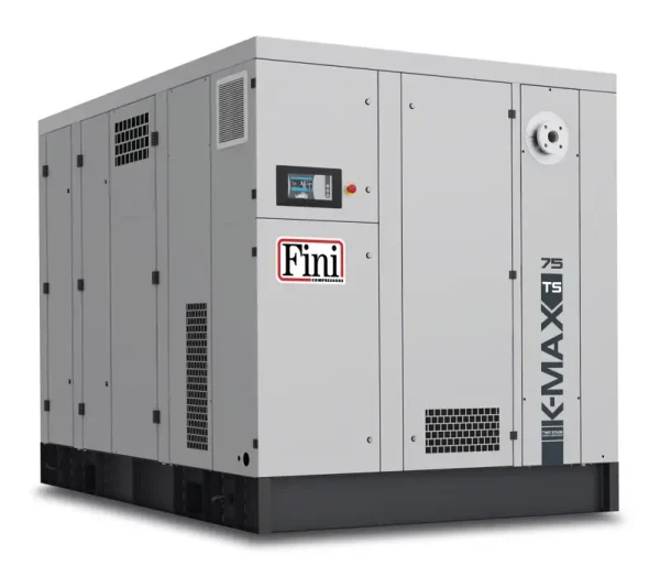 FINI K-MAX TS TWIN ROTARY SCREW AIR COMPRESSOR 75-08 VS VARIABLE SPEED