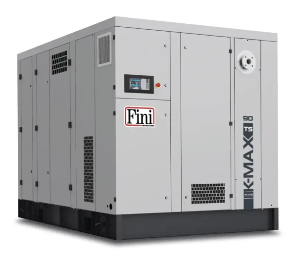 FINI K-MAX TS TWIN ROTARY SCREW AIR COMPRESSOR 90-08 VS VARIABLE SPEED