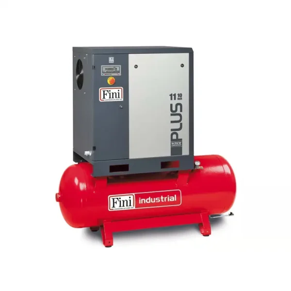 FINI PLUS ROTARY SCREW AIR COMPRESSOR - 11KW 270LT  HIGH PRESSURE 15BAR