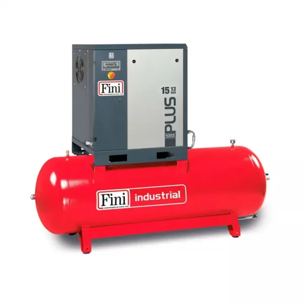 FINI PLUS ROTARY SCREW AIR COMPRESSOR - 15KW 500LT  HIGH PRESSURE 15BAR