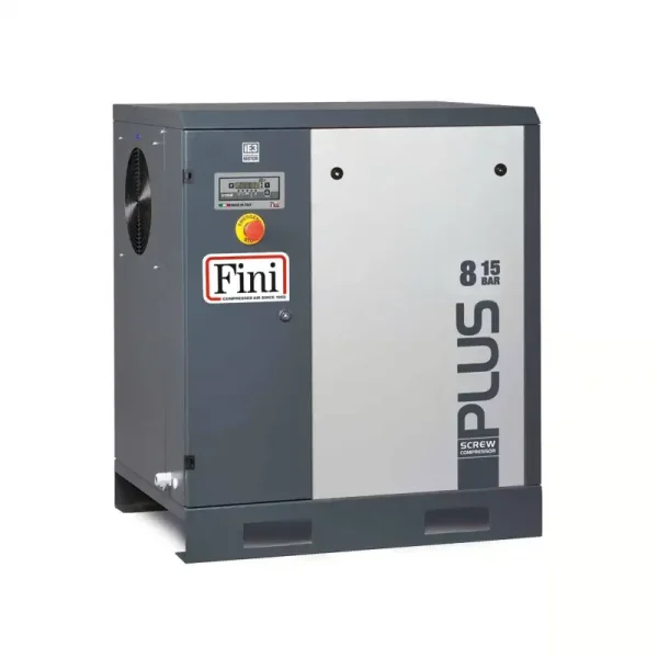 FINI PLUS ROTARY SCREW AIR COMPRESSOR - 7.5KW  HIGH PRESSURE 15BAR